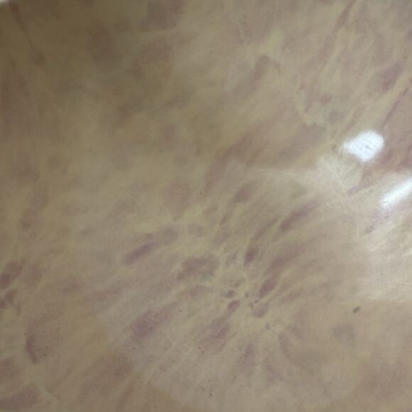 Vintage Texas Ware Melmac Confetti Splatter Mixing Bowl #118 9 3/4" Peach Cream - Picture 5 of 7